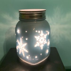 Scentsy Snowflake Jar Wax Melter